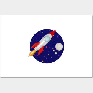 Spaceship Posters and Art